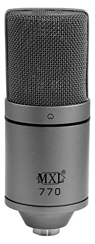 Mxl 770 Gray Limited Edition Multipurpose Large Diaphragm Condenser Microphone